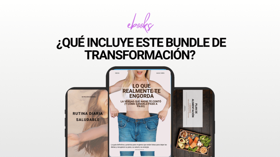 Desbloquea tu metabolismo femenino en 4 Semanas