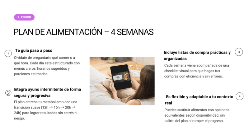 Desbloquea tu metabolismo femenino en 4 Semanas - Imagen 3