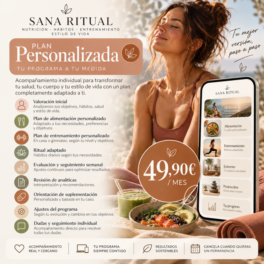 sana ritual -plan perosonalizado